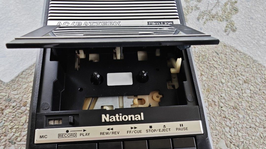 Vintage National Cassette Player, Audio, Portable Music Players on