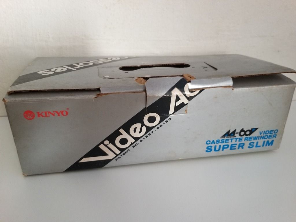 Vintage Nushi Video Tape Cleaner NS3033 AC & Kinyo Video Cassette