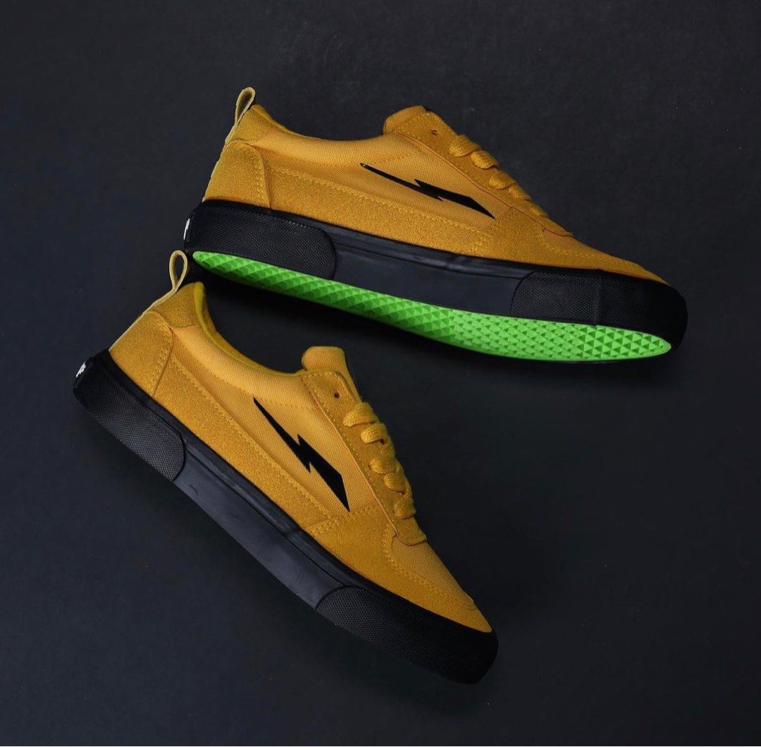 Voltra Vulcan Mustard Men s Fashion Footwear Sneakers on Carousell