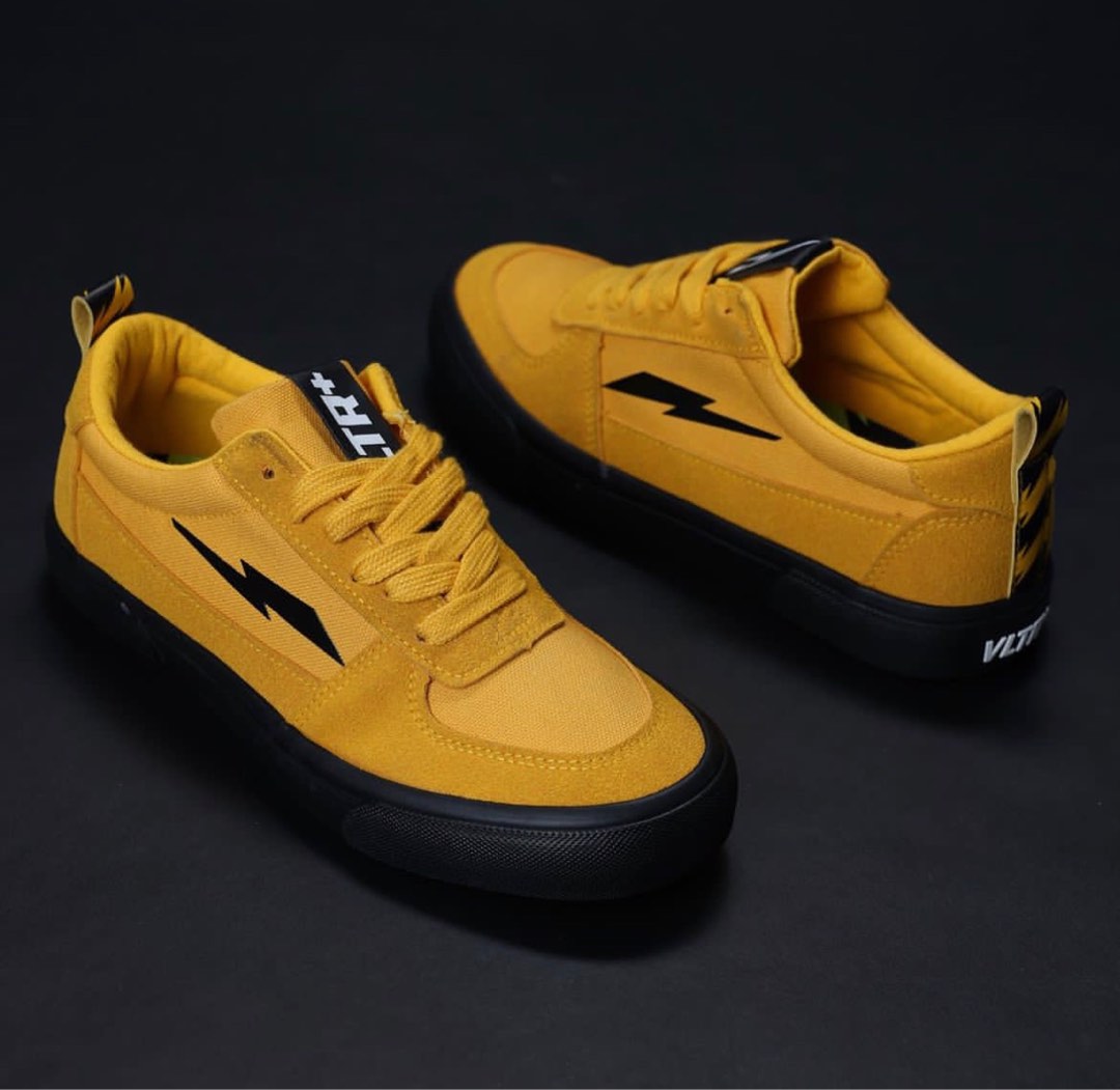 Voltra Vulcan Mustard Men s Fashion Footwear Sneakers on Carousell