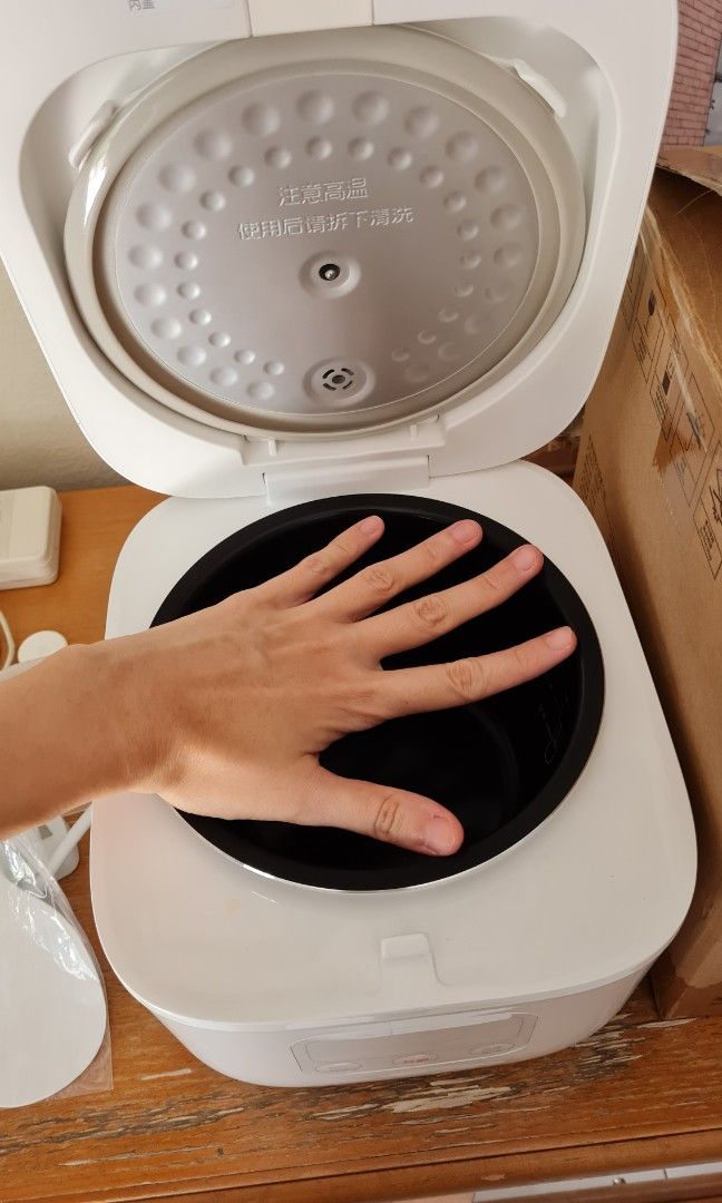 Xiaomi Mijia Smart Rice Cooker 1.6L White, TV & Home Appliances