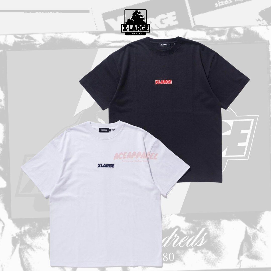 XLARGE OG Logo Tees, Pocket Tee