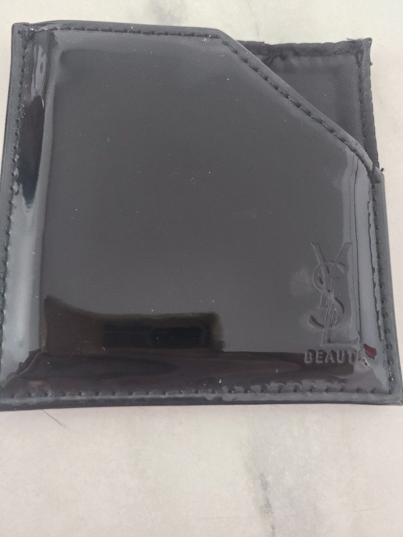 Louis Vuitton Silver Monogram Mirror Leather Slender Pocket