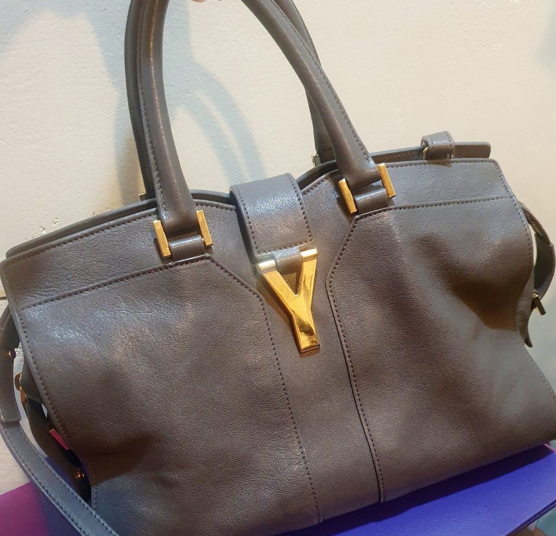 YSL Cabas small Two way, Luxury, Bags & Wallets on Carousell