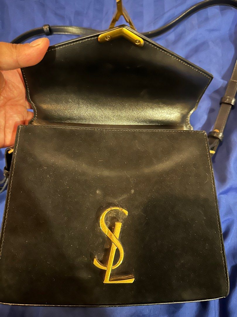 Ysl Men / women Sling Bag (Category: Belt bags, Clutches and Pouches) located in Lipa City. Submitted by binx20 (Listing ID 1245120825, Image 2). Description: 100% Authentic Ysl men or women sling bag clean inside few rubs in the sides due to storage but in good condition. Bought in japan. .