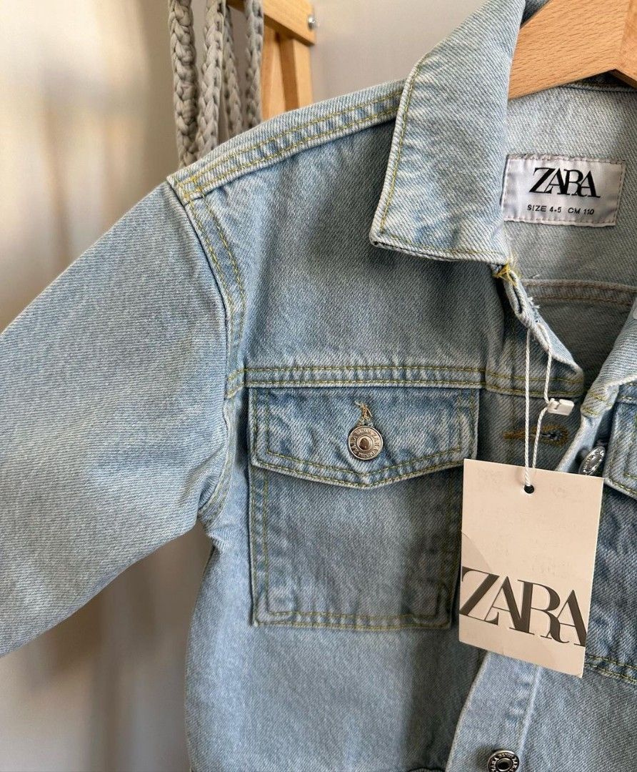 ZARA DISNEY DENIM JACKET KIDS Bayi Anak Baju Anak Perempuan 4 hingga 7 tahun di Carousell