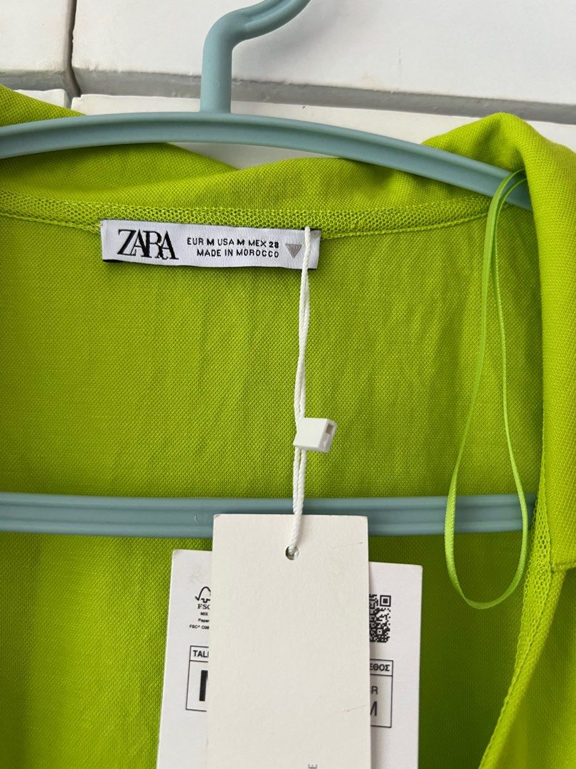 Zara short dress (Category: Dresses) located in Manila. Submitted by rcxp_ (Listing ID 1245080330, Image 2). Description: Brand new. Linen-ish type of fabric. .