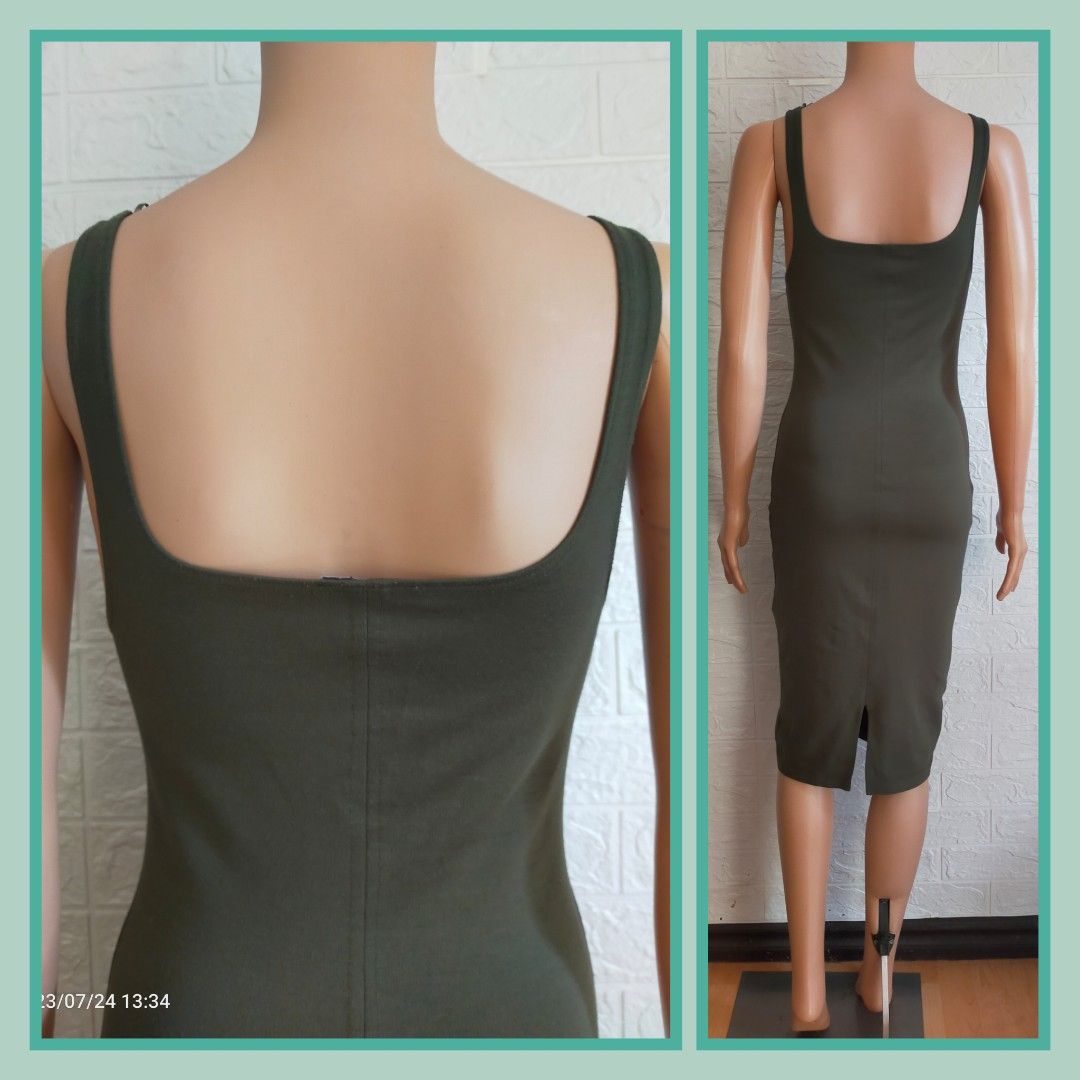 Zara Trafaluc Army Green Bodycon Midi Dress /M, Women's Fashion, Dresses & Sets, Dresses on Carousell Zara Trafaluc Army Green Bodycon Midi Dress /M, Women's Fashion, Dresses & Sets, Dresses on Carousell
