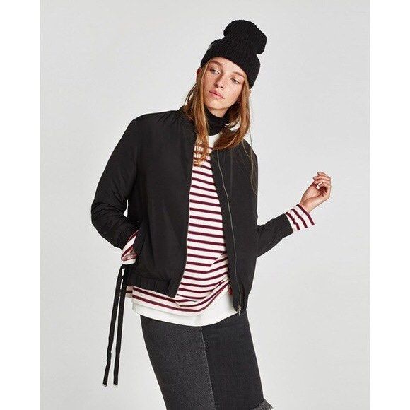 Trf outerwear shop bomber jacket