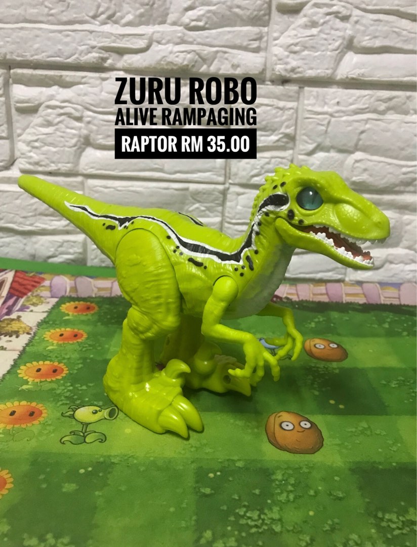 Zuru Robo Alive Rampaging Raptor, Hobbies & Toys, Toys & Games on Carousell