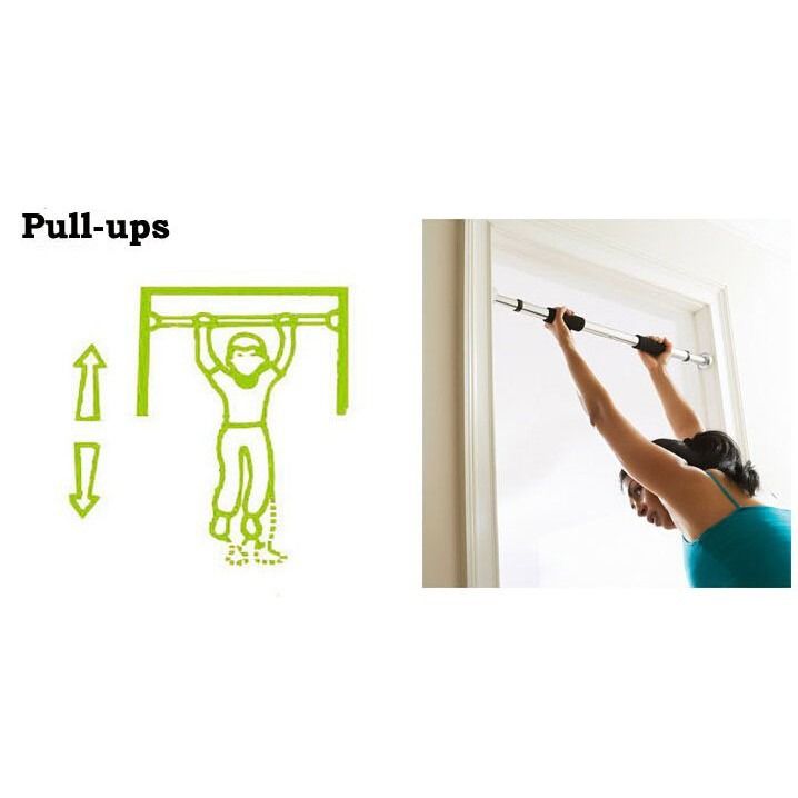 100 CHEAPEST Pull Up Bar Heavy Duty Padded Iron Gym Bar Upper