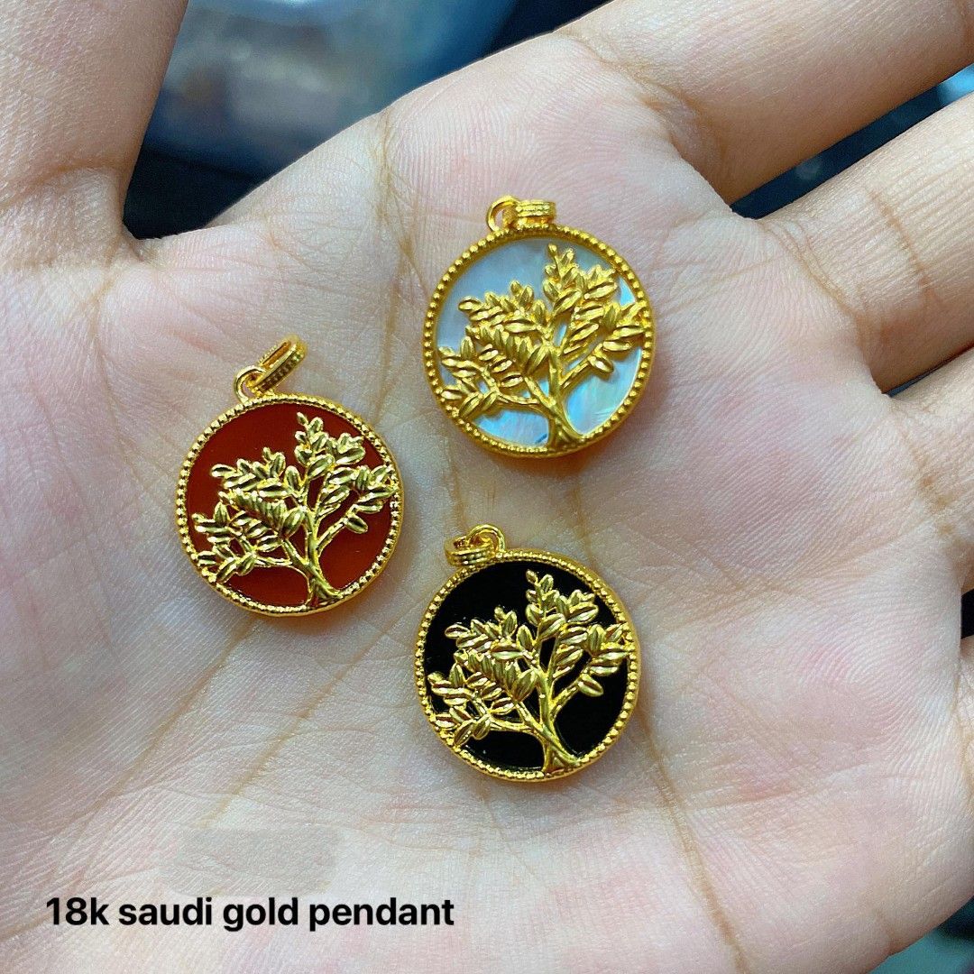 Money tree shop pendant gold