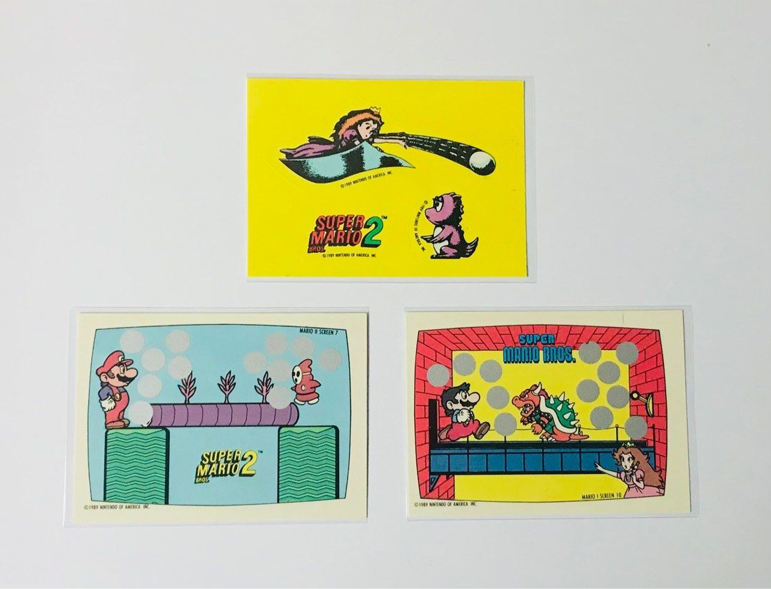 Nintendo cards 1989 on sale