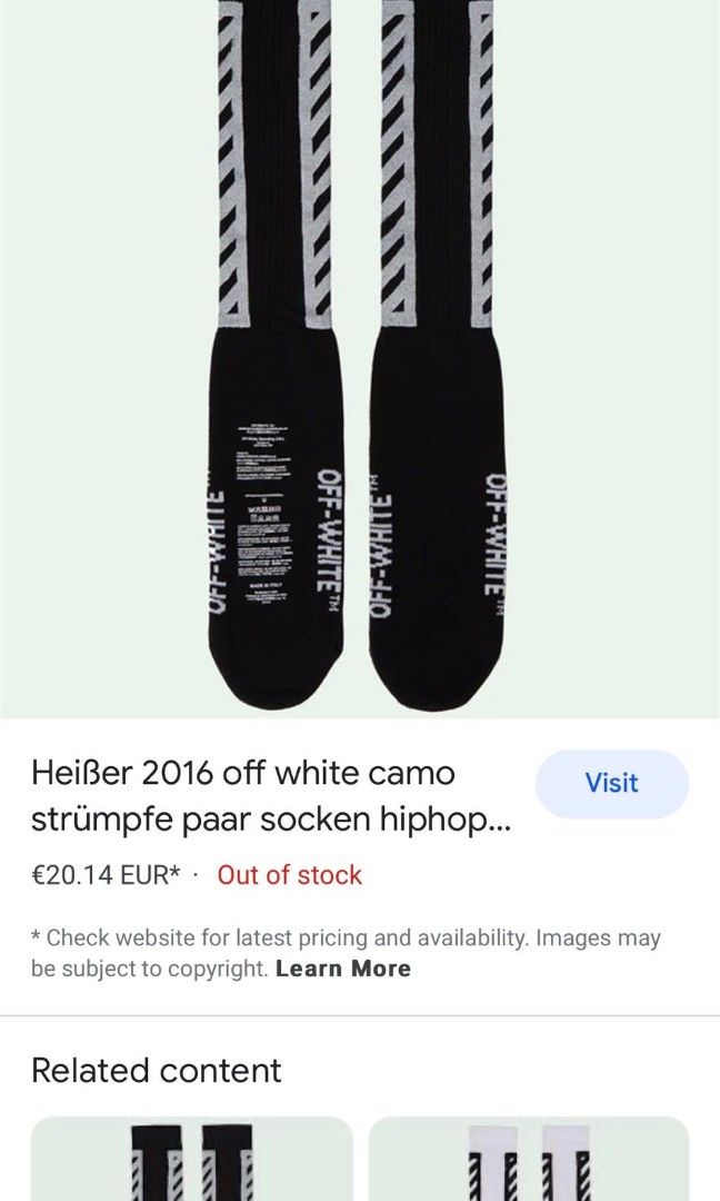 Off white store socks aliexpress