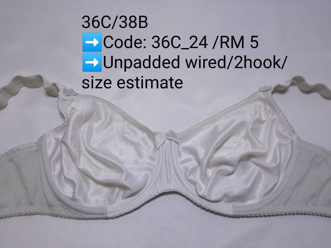 36C/38B Code: 36C_21-30, Women's Fashion, New Undergarments