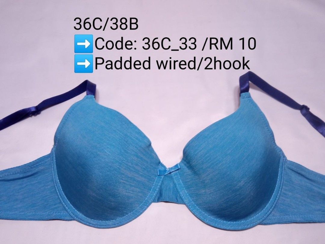 38B/40A Code: 38B_31-40, Women's Fashion, New Undergarments & Loungewear on  Carousell