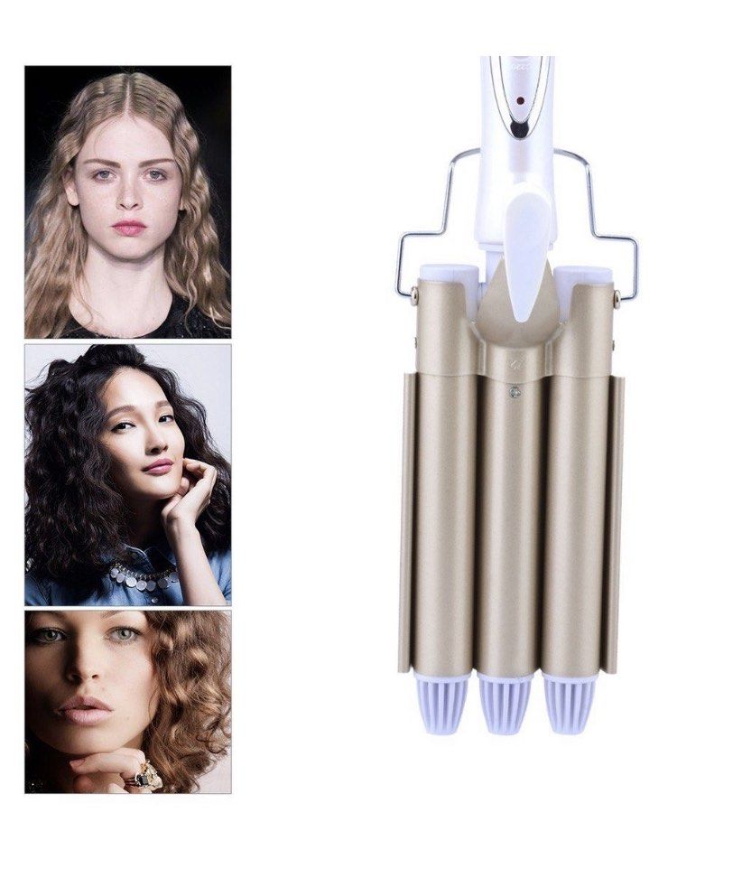 3 roll curling online iron