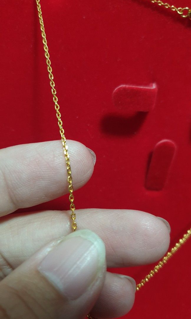 Real gold hotsell baby chain