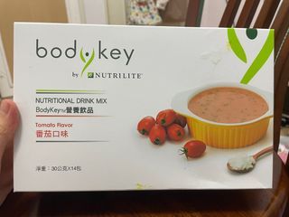 公司貨 安麗Amway <BodyKey營養飲品-番茄口味> 14包/盒 有效期2023 VIP售後服務 保證正品