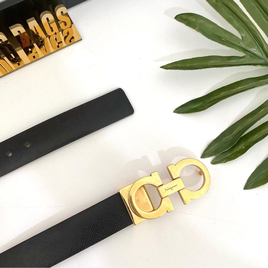 Authentic sales ferragamo belt