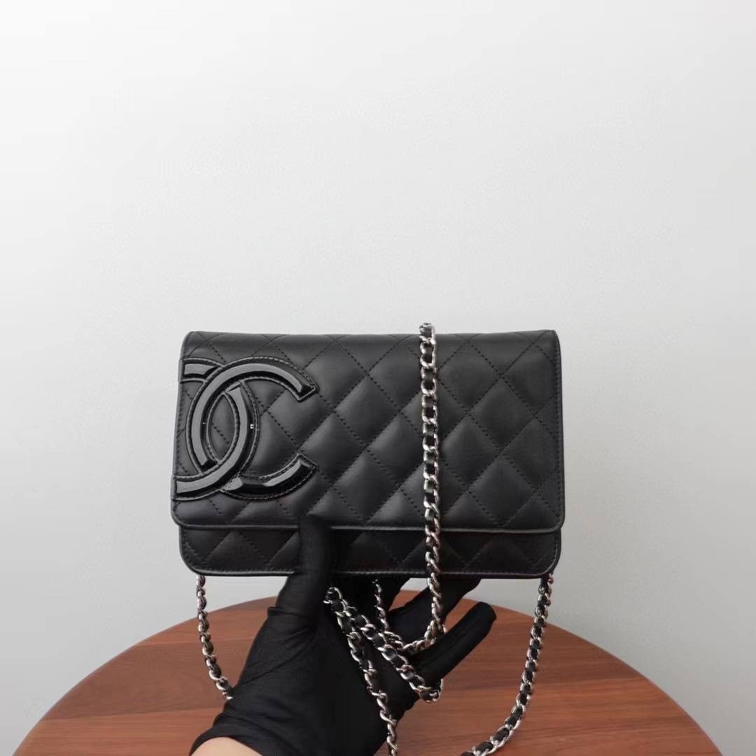 Chanel Cambon Ligne Pochette, Luxury, Bags & Wallets on Carousell