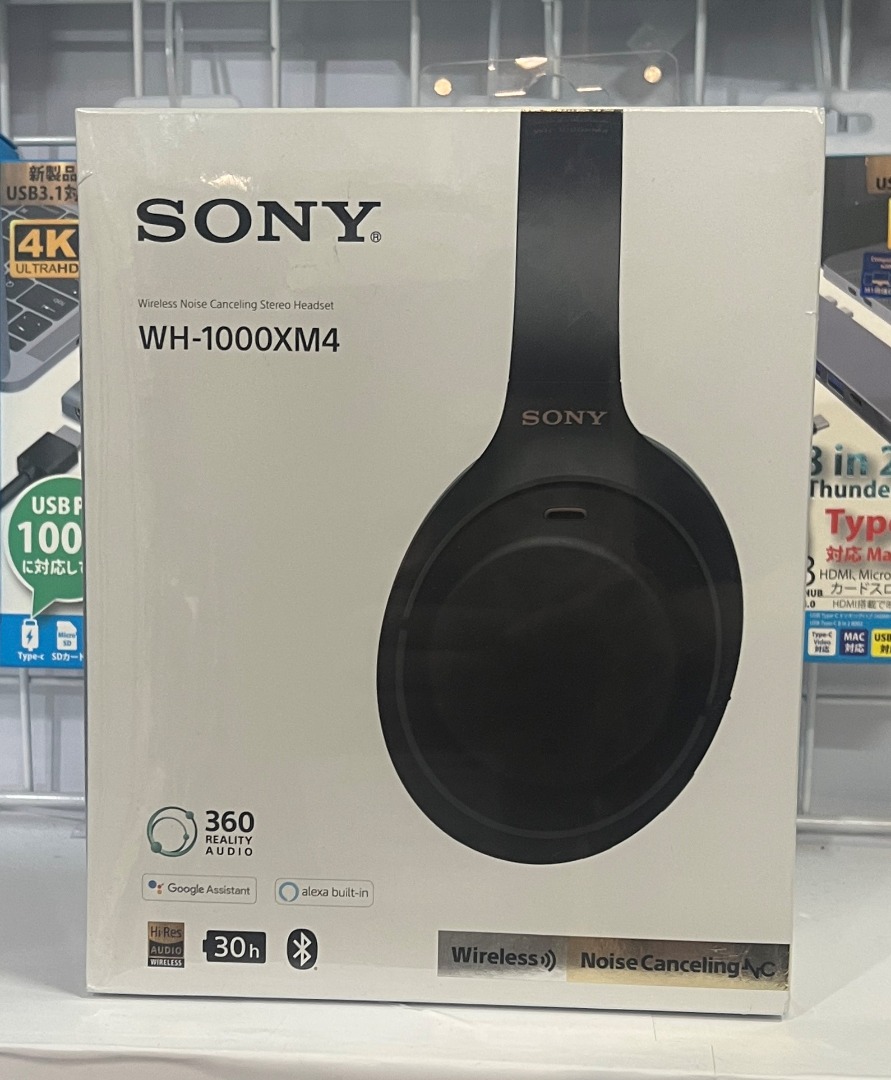全新現貨) Sony WH-1000XM4 無線降噪耳機, 音響器材, 頭戴式/罩耳式
