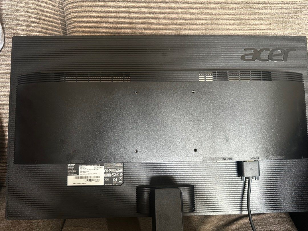 Acer K242HL monitor, Computers & Tech, Desktops on Carousell