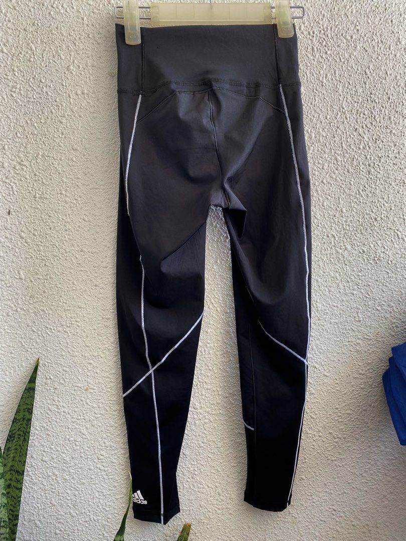 Adidas Trefoil Tights (Waist 26-28inches), Women's Fashion, Activewear on  Carousell