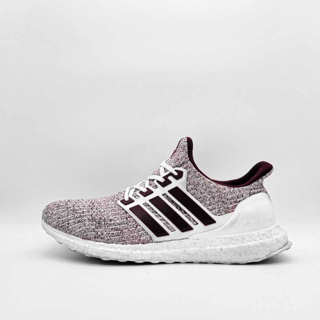 Ultra boost clearance white maroon