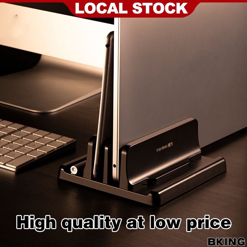 Adjustable Vertical Laptop Stand Laptop Holder Dock Desktop Rack Shelf ...