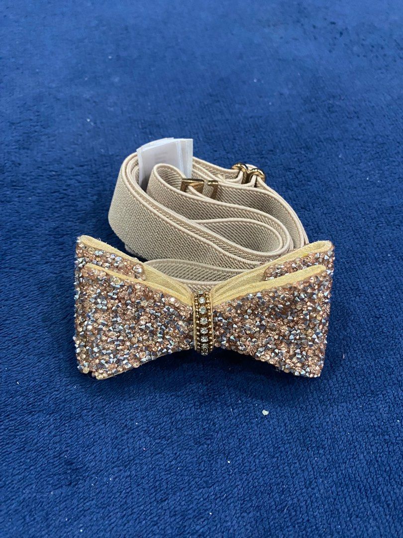 Gold bow belt discount