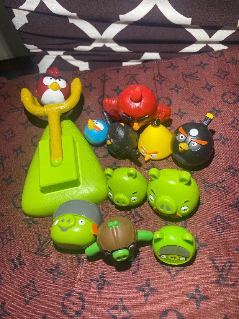 Angry birds toys set sales