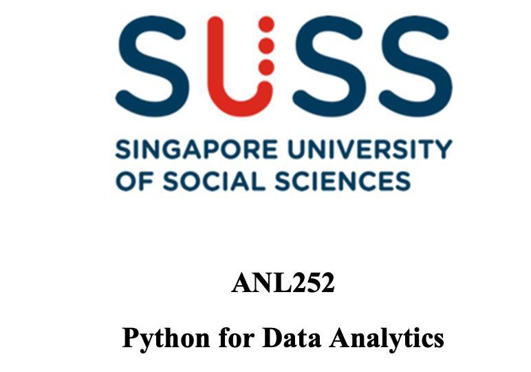 ANL252 Python for Data Analytics, Hobbies & Toys, Books & Magazines ...