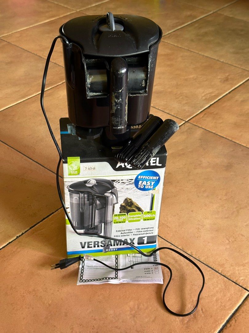 Aquael Versamax 1 Model FZN-1, Pet Supplies, Homes & Other Pet ...