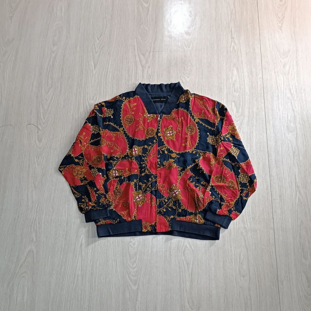 AUGUST SILK JACKET Fesyen Pria Pakaian Baju Luaran di Carousell