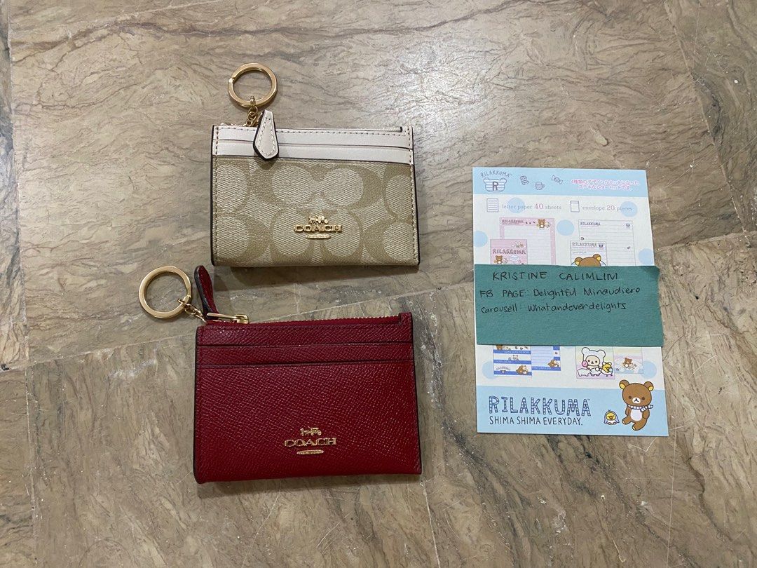 Authentic coach (Category: Luxury Bags & Wallets) located in San Pedro. Submitted by whatandeverdelights (Listing ID 1245249616, Image 3). Description: 88 usd plus tax About 5k each All sales final 899 beige 1200 red unused.