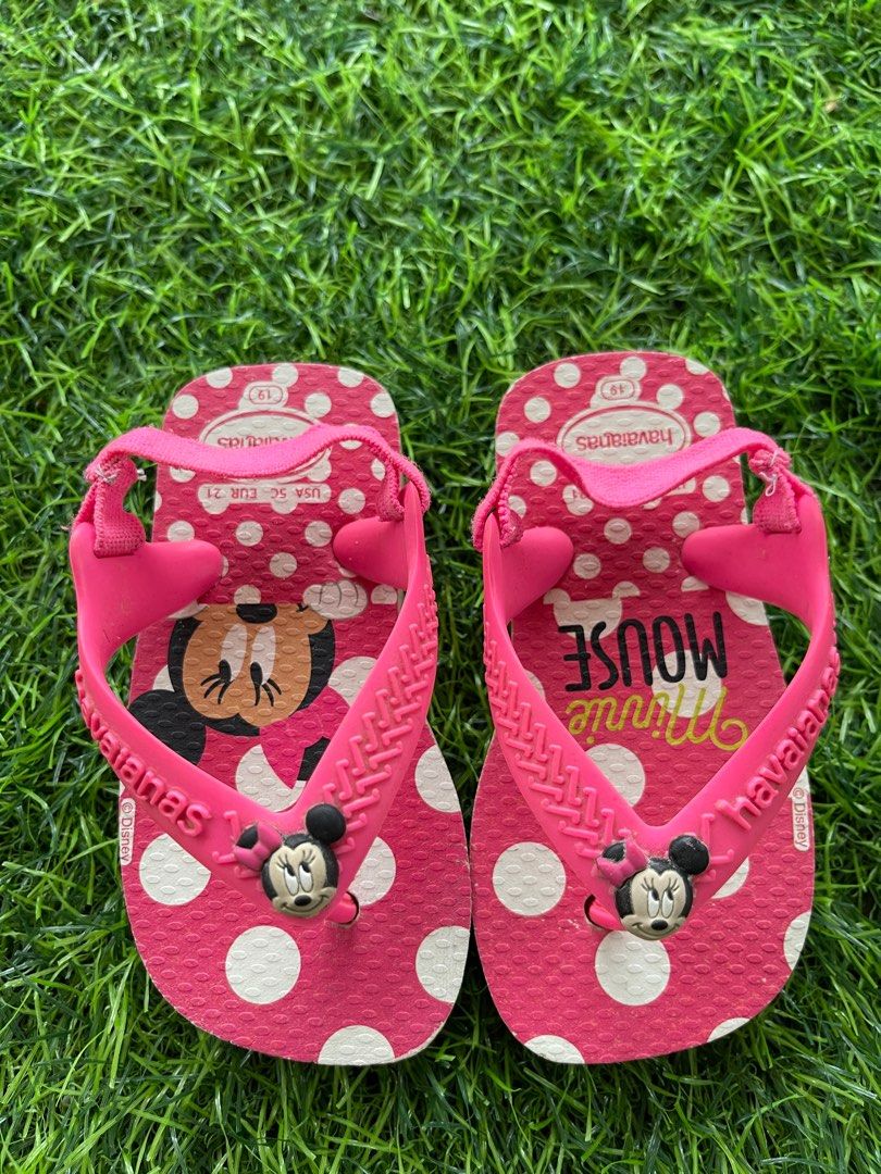 Havaianas baby 2025 minnie mouse