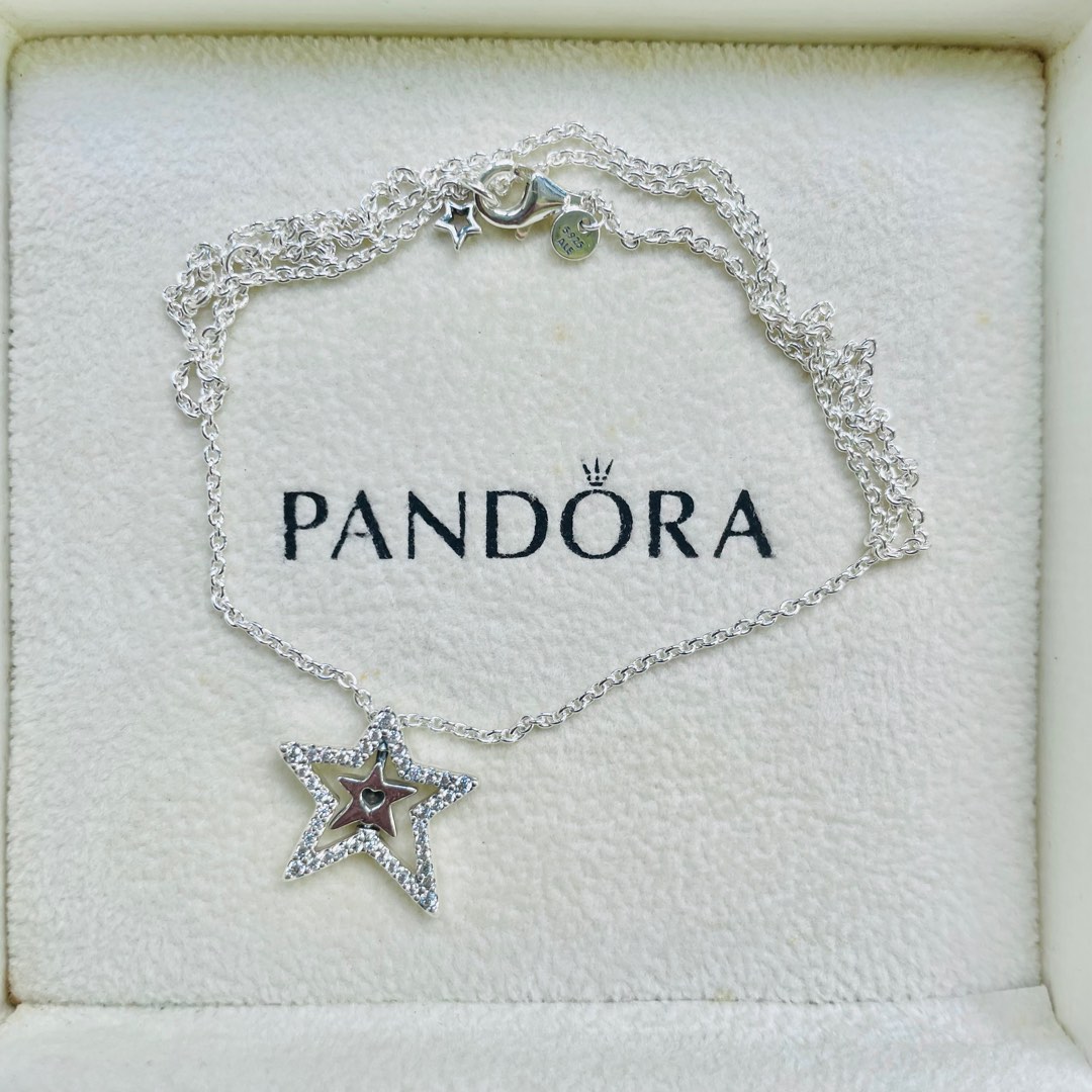 Buy Pandora Sterling Silver Lucky Star Heal Star Series Charm Online in  India - Etsy