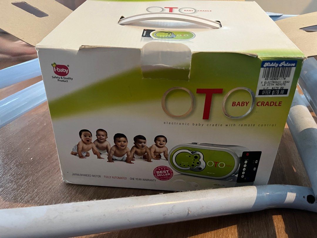 Electronic baby cradle sales with remote control