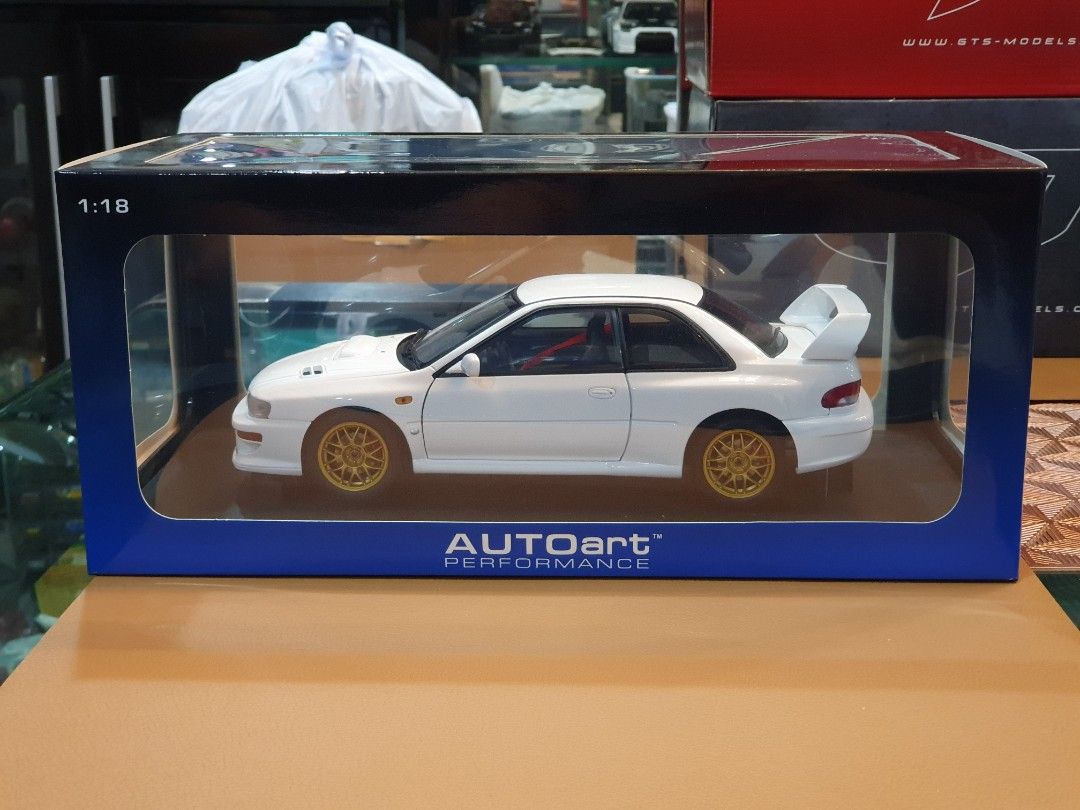 AutoArt "Subaru Impreza 22B STi" (Category: Vehicle & Diecast Models) located in Quezon City. Submitted by chavzcity (Listing ID 1245286061, Image 1). Description: AUTOART Car: SUBARU IMPREZA 22B STI Color: WHITE Scale: 1/18 Make: AUTOART ~100% AUTHENTIC/ORIGINAL ~BNEW ~OPENED FOR INSPECTION ONLY Pickup Location: 1. Banawe, Qc.