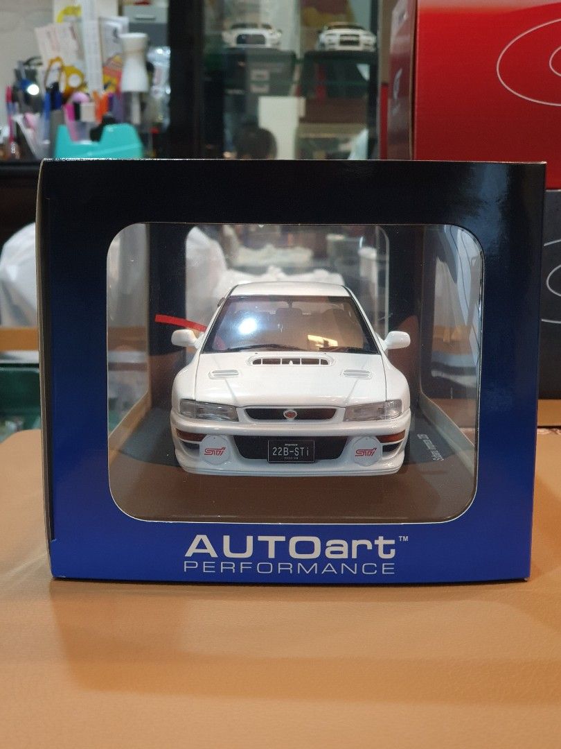 AutoArt "Subaru Impreza 22B STi" (Category: Vehicle & Diecast Models) located in Quezon City. Submitted by chavzcity (Listing ID 1245286061, Image 2). Description: AUTOART Car: SUBARU IMPREZA 22B STI Color: WHITE Scale: 1/18 Make: AUTOART ~100% AUTHENTIC/ORIGINAL ~BNEW ~OPENED FOR INSPECTION ONLY Pickup Location: 1. Banawe, Qc.
