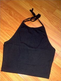 Backless halter top for sale Php 50 only!