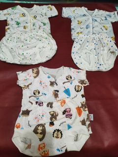Baju bayi / baju newborn / setelan bayi / celana pop bayi / celana pendek bayi