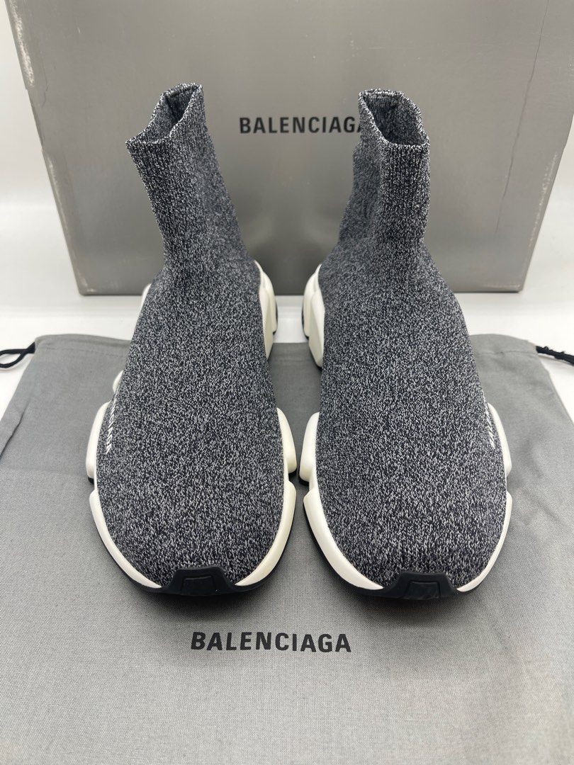 Glitter balenciaga speed trainers shop