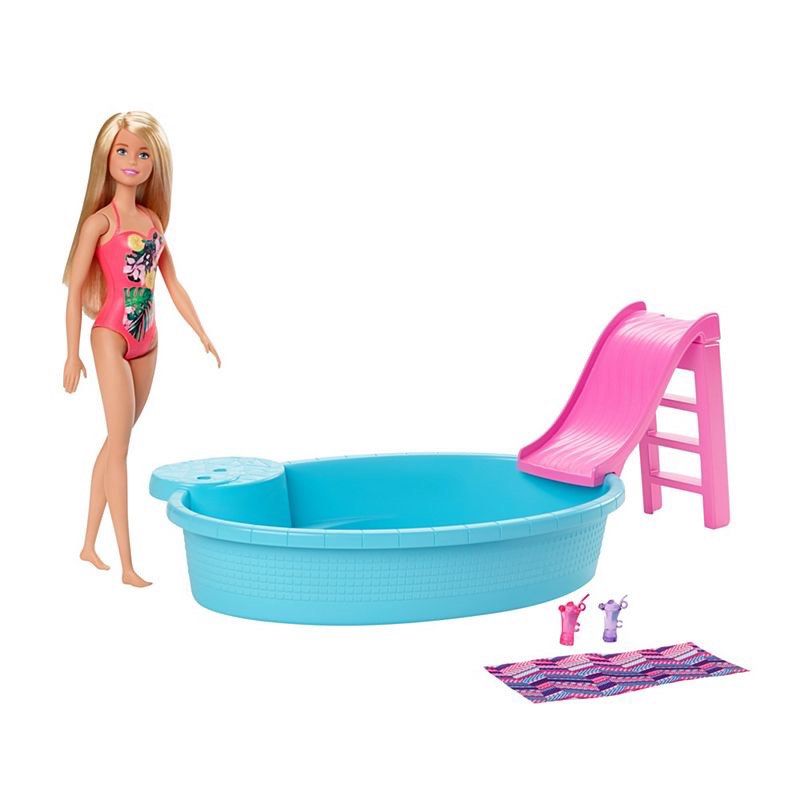 Barbie swimming pool games top