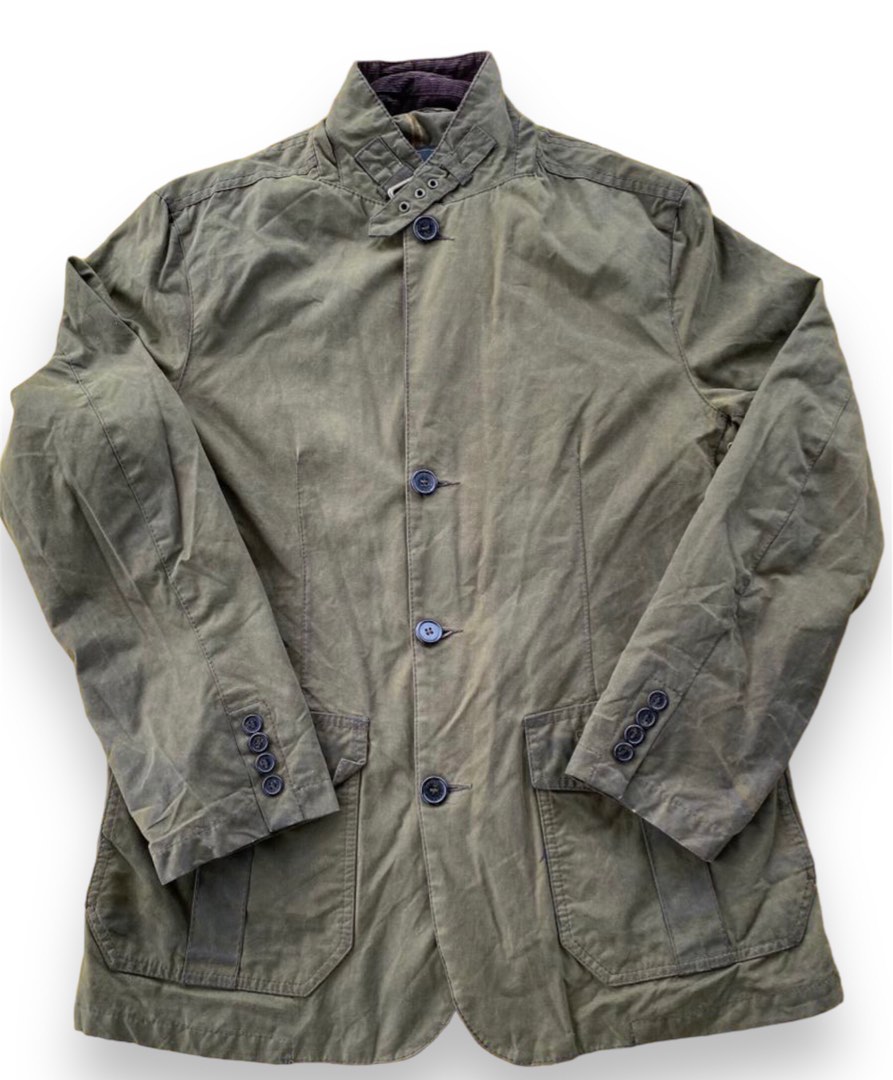 Barbour lutz wax jacket on Carousell