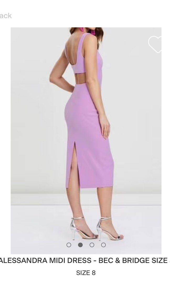 Bec Bridge Alessandra Midi in Lilac
