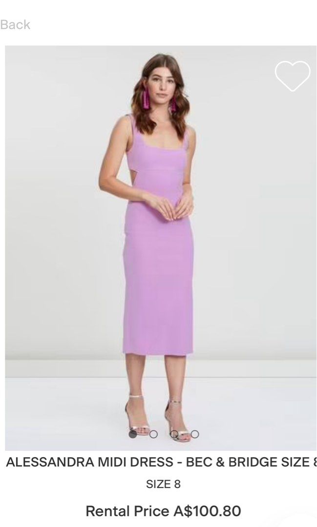 Bec and bridge top alessandra midi dress