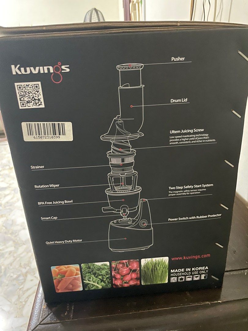BNIB Kuvings Slow Silent Juicer, TV & Home Appliances, Kitchen