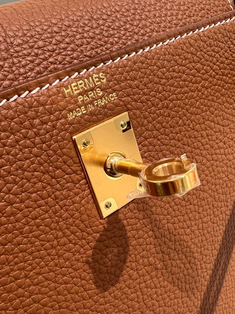❌SOLD❌ Brand New Hermes Kelly 25 Etoupe Togo GHW, Luxury, Bags & Wallets on  Carousell